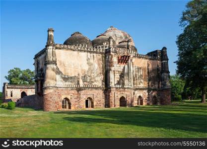 Lodi Gardens - architectural works of the 15th century Sayyid and Lodhis, an Afghan dynasty, New Delhi