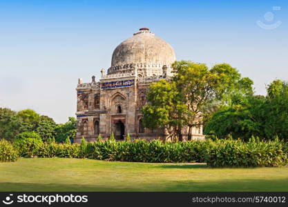 Lodi Gardens - architectural works of the 15th century Sayyid and Lodhis, an Afghan dynasty, New Delhi