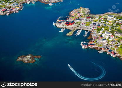 Lofoten is an archipelago in the county of Nordland, Norway.. Lofoten is an archipelago in the county of Nordland, Norway. Is known for a distinctive scenery with dramatic mountains and peaks, open sea and sheltered bays, beaches and untouched lands.