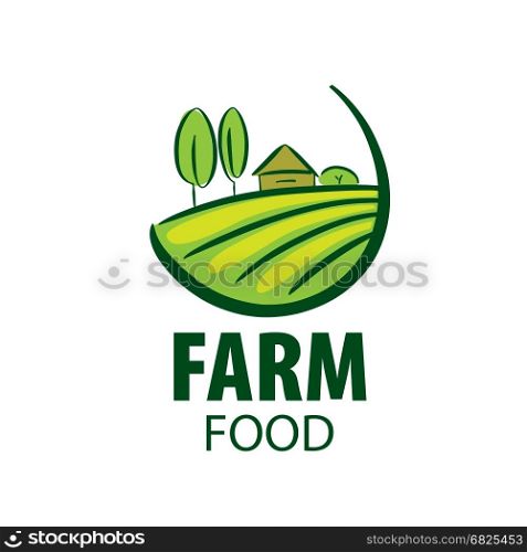 logo farm food. template design of logo farm food. Vector illustration icon