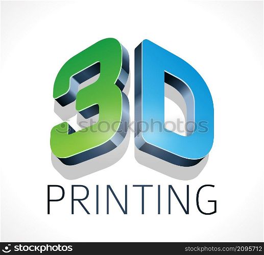 Logo - three dimensional printing