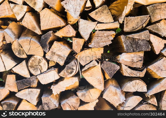 logs wooden as a background and natural texture