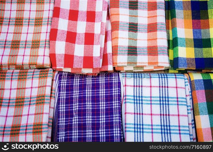 Loincloth with colorful and beautiful patterns with the background.