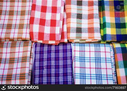 Loincloth with colorful and beautiful patterns with the background.