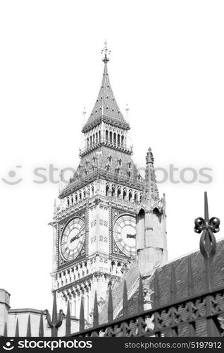 london big ben and historical old construction england city