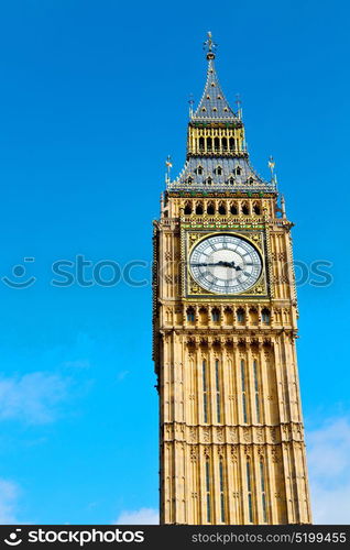 london big ben and historical old construction england city