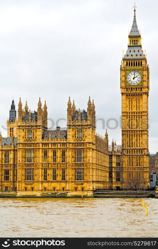 london big ben and historical old construction england city