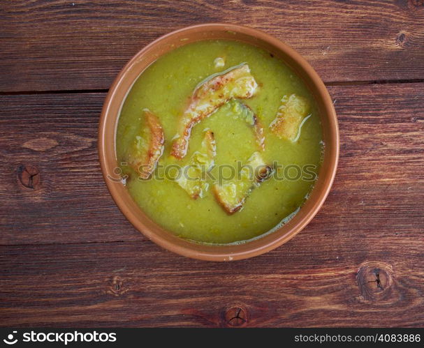 London Fog - English Pea soup