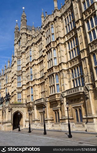 London, government houses of the Parliament in westminster