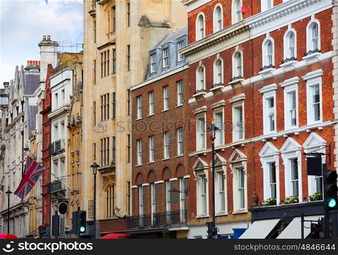 London Northumberland avenue facades UK England