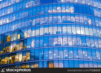 London office building cityscape for business concept