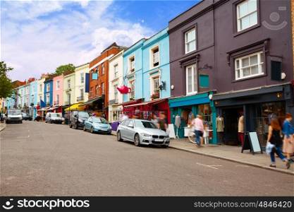 London Portobello road Market vintage in UK England