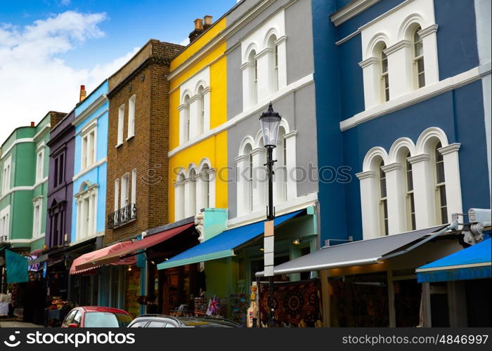 London Portobello road Market vintage in UK England