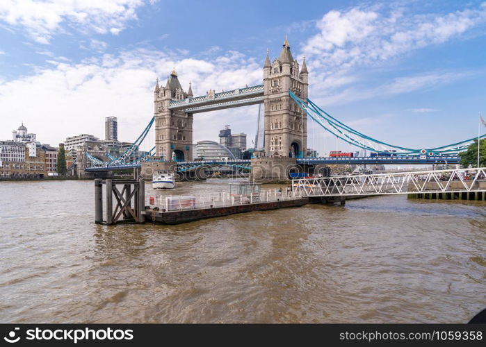 London Tower Bridge in London England UK