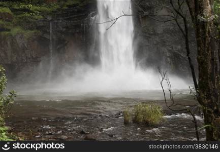 lone creek falls waterfall near Sabie south Africa in hazyview area