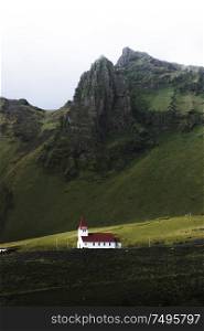 Lonely chapel, Iceland