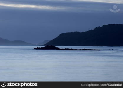 Long exposure at the coast of Baiona, Galicia, Spain