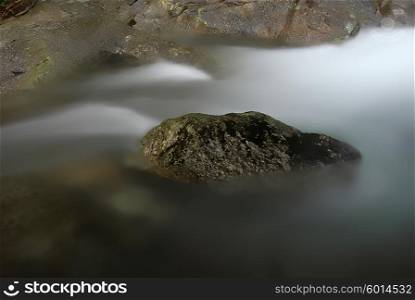 long exposure in a river on the north of portugal