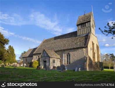 Long Marston Church, Warwickshire, England.