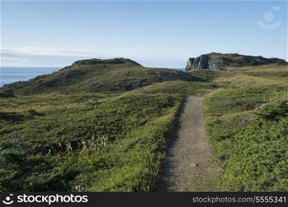 Long Point Hiking Trail at Crow Head, Twillingate, North Twillingate Island, Newfoundland And Labrador, Canada