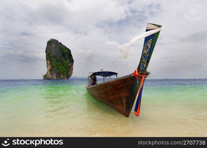 Longtailboat in Krabi, Thailand