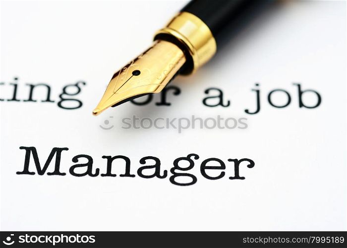 Looking for a job manager