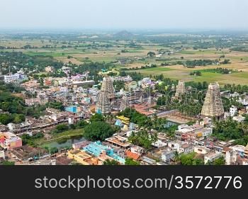Lord Bhakthavatsaleswarar Temple. Built by Pallava kings in 6th century. Thirukalukundram (Thirukkazhukundram), near Chengalpet. Tamil Nadu, India