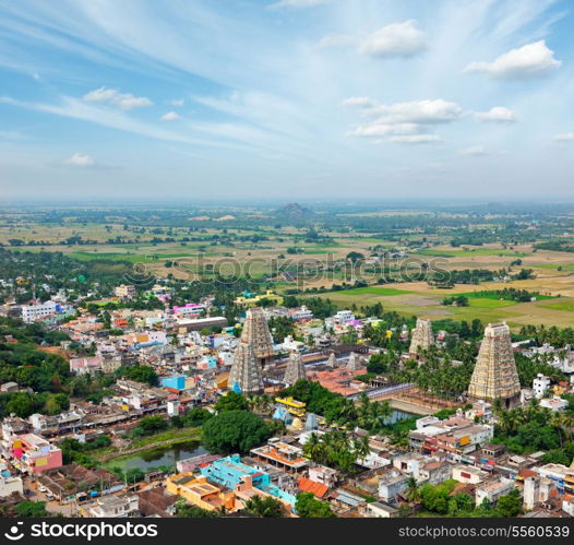 Lord Bhakthavatsaleswarar Temple. Built by Pallava kings in 6th century. Thirukalukundram (Thirukkazhukundram), near Chengalpet. Tamil Nadu, India