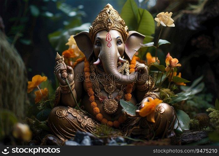 Lord Ganesha, the celebration of Ganesh.