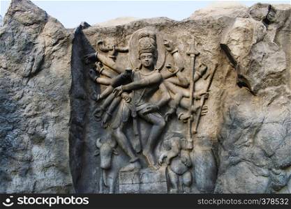 Lord Shiva, Hadshi Temple, Sant Darshan Museum, near tikona Vadgoan Maval, District Pune, Maharashtra, India.. Lord Shiva, Hadshi Temple, Sant Darshan Museum, near tikona Vadgoan Maval, District Pune, Maharashtra, India