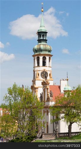 Loreta, Prague - place consisting of a cloister, the church of the Lord?s Birth, a Holy Hut and clock tower with a world famous chime