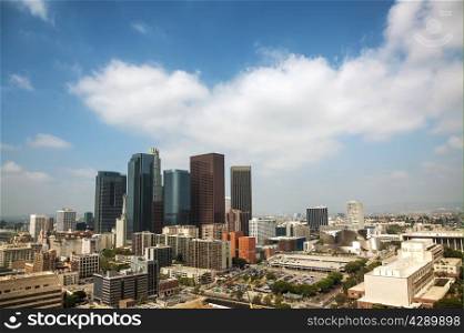 Los Angeles cityscape on a sunny day&#xA;
