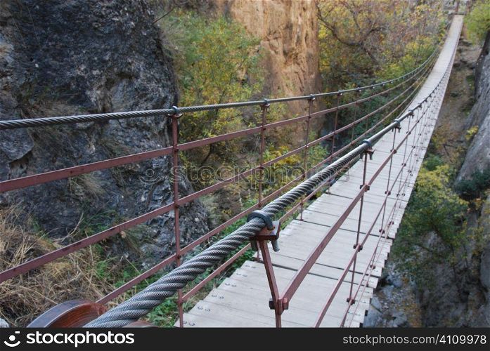 Los Cahorros footbridge, Granada, Andalusia, Spain