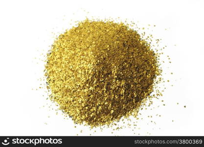 lots of glitter alluvial gold found in France