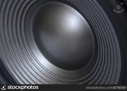 loudspeaker membrane from a subwoofer