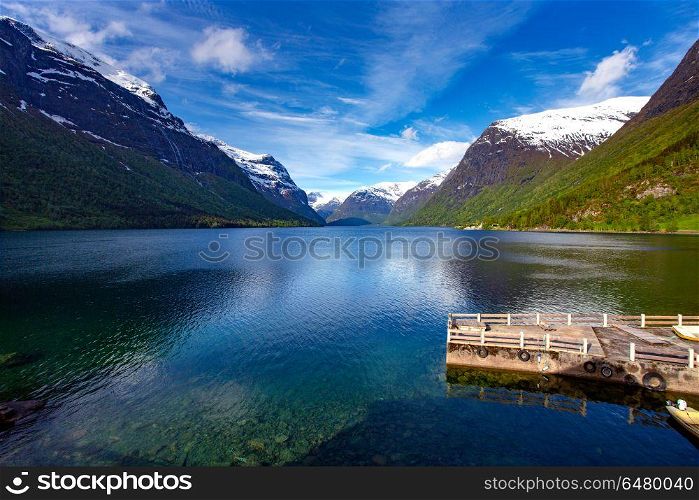 lovatnet lake Beautiful Nature Norway.. Beautiful Nature Norway natural landscape. lovatnet lake.