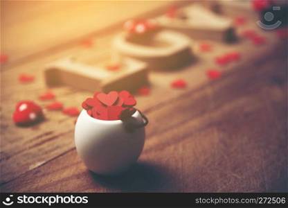 love concept, art picture for valentine’s day