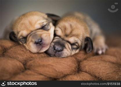 Love dogs in are sleeping