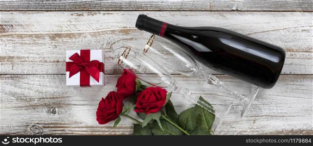 Lovely gifts for a romantic Happy Valentines Day celebration