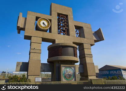 Low angle view of a bell tower, Basilica De Guadelupe, Mexico City, Mexico