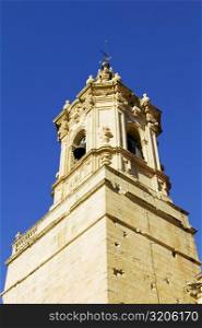 Low angle view of a bell tower, Spain