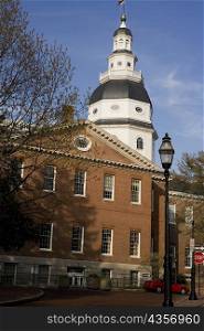 Low angle view of a building, Annapolis, Maryland, USA