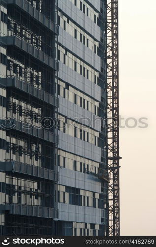 Low angle view of a building, Binhai, Tianjin, China