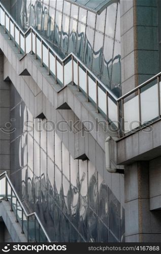 Low angle view of a building, Binhai, Tianjin, China