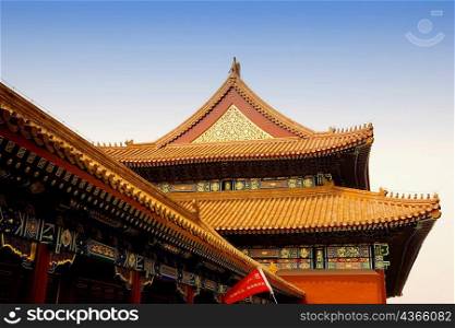 Low angle view of a building, Forbidden City, Beijing, China