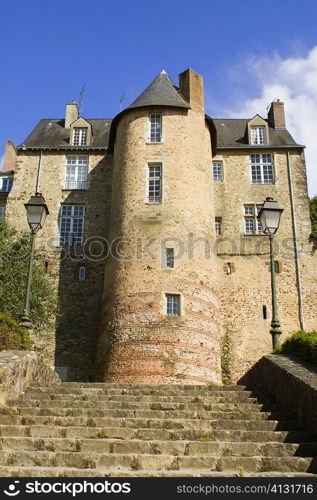 Low angle view of a building, La Tour de Lestang, Le Mans, France