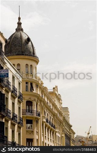 Low angle view of a building, Madrid, Spain