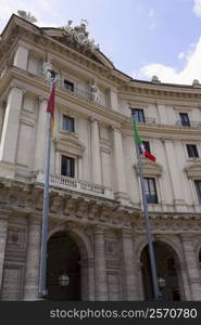 Low angle view of a building, Piazza della Repubblica, Rome, Italy