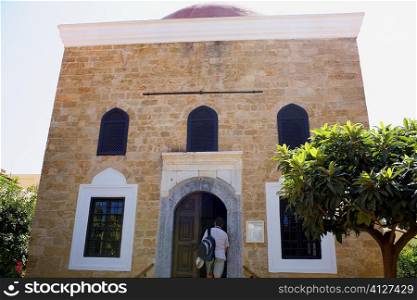 Low angle view of a building, Rhodes, Dodecanese Islands, Greece