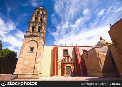 Low angle view of a building, San Agustin, San Luis Potosi, Mexico